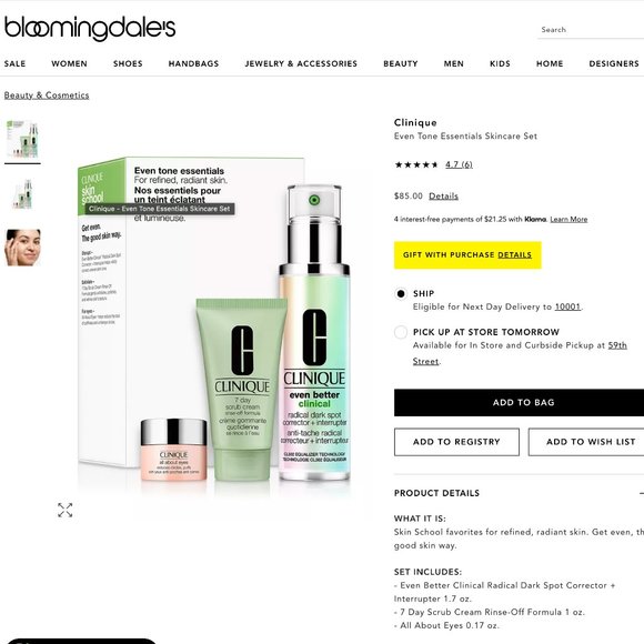 Clinique Skincare Clinique Skincare Set Even Tone Essentials Set 3